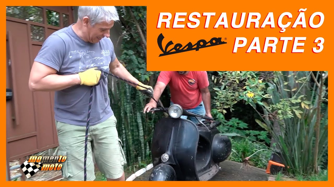 アクセサリー VESPA! RESTORE & MAINTENANCE Restauração da Vespa 1959 - parte 3 - YouTube