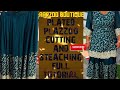 plated plazzoo cutting and steaching 