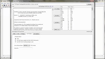 Creating a library part in Cadsoft Eagle from a BSDL file
