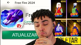 CALÇA ANGELICAL VERDE GRÁTIS !! NOVA ATUALIZAÇÃO FREEFIRE