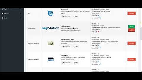 Install plugin in nopCommerce