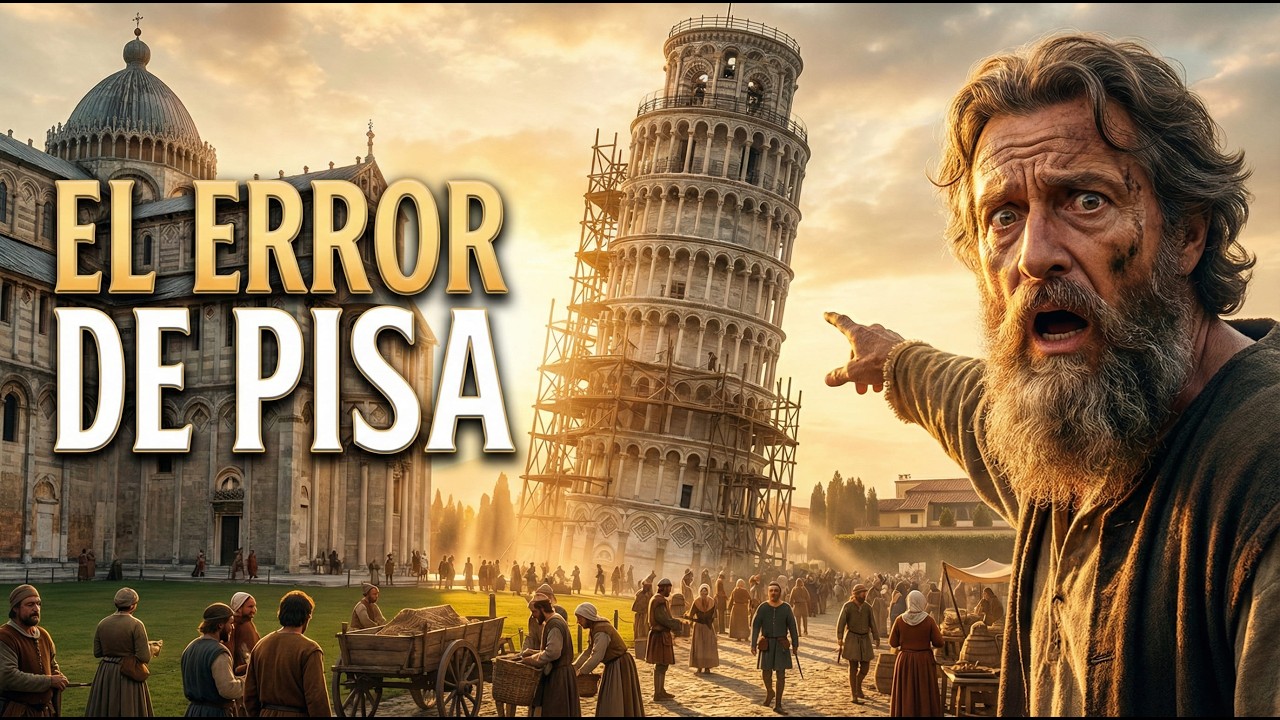 La Torre de Pisa (1173-1372) — Cómo un Error se Convirtió en El Monumento Más Famoso de Italia