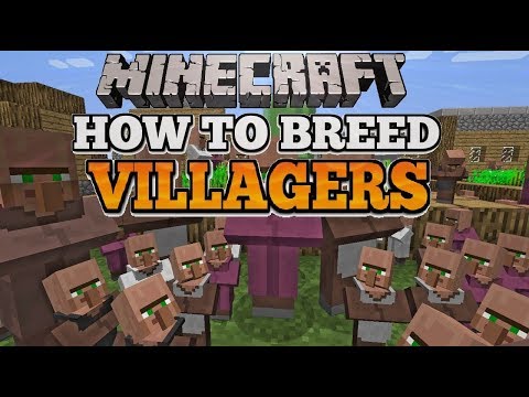 How To Breed Villagers + Automatic Breeder Minecraft (Xbox one edition) (After All Updates)