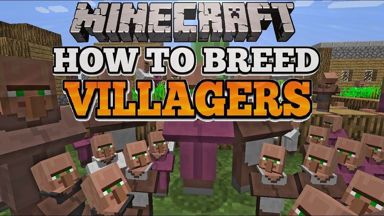 How To Breed Villagers + Automatic Breeder Minecraft (Xbox one edition