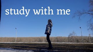 study with me | влог выпускницы | 37 дней до егэ | егэ литература, русский и обществознание