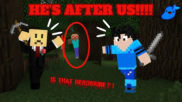 IS HEROBRINE FOLLOWING US?! | Minecraft: From The Fog