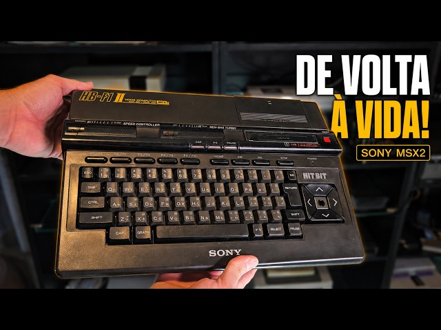 I Bought and Restored a Japanese Sony MSX2! | HB-F1II - YouTube