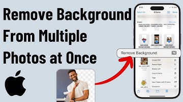 How to Remove Background From Single or Multiple iPhone Photos