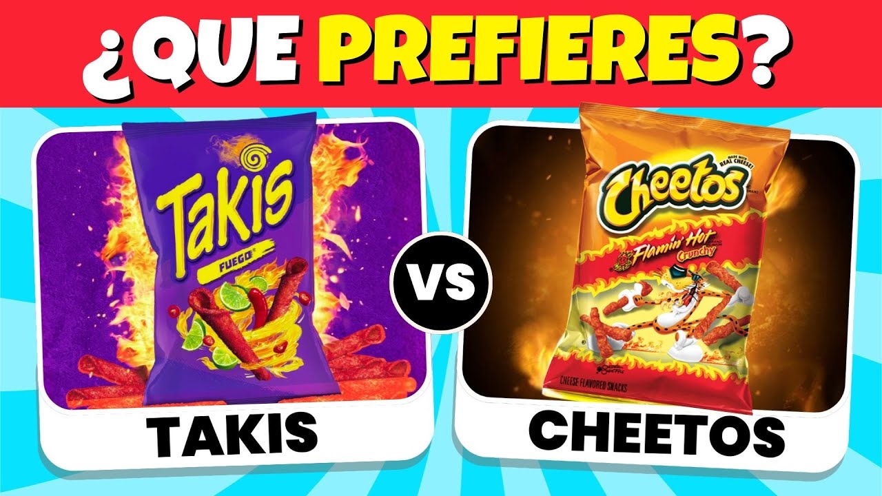 🤤 Esto da hambre | ¿Qué PREFIERES...? 🍕🍔 Edición Comidas Rápidas