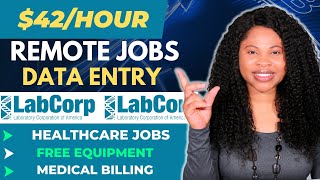 Work From Home Data Entry Jobs w/ Labcorp | Healthcare, Billing (2024)