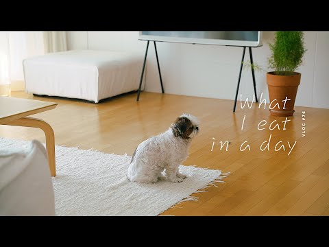 [SUB] VLOG #76 하루세끼, 가을아침에 잘 어울리는 보리술빵, 레몬파스타, 멸치솥밥 | What I eat in a <strong>day</strong>, barley Makgeolli <strong>bread</strong>