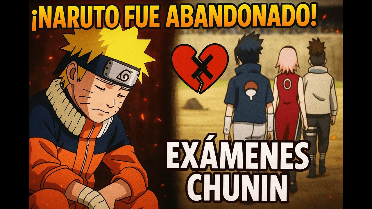 QHPS Naruto Era Abandonado Por Sus Amigos En Los Exámenes Chunin?