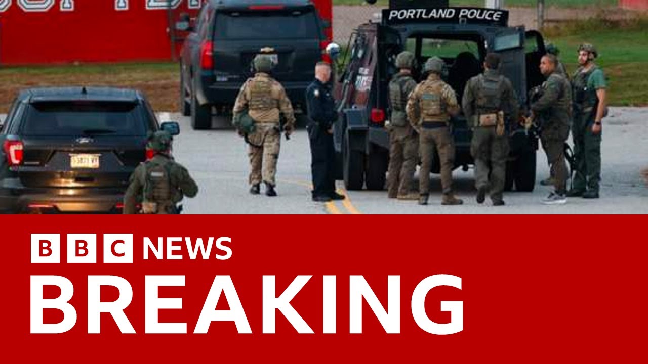 Maine shootings: 18 people confirmed dead with suspect still at large – BBC News