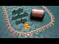 Simple Aariwork Designer Blouse @MathusEmbroideryCrafts