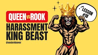 How to Beat the Hardest Harassment Defense in Queen vs Rook (Lesson 18)