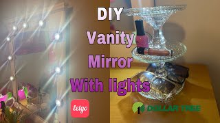 DIY Vanity Mirror under $50 | +  vanity accessory | ♡