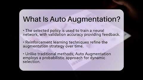 What Is Auto Augmentation? - Next LVL Programming