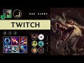 Twitch ADC vs Ashe - KR Grandmaster Patch 25.22