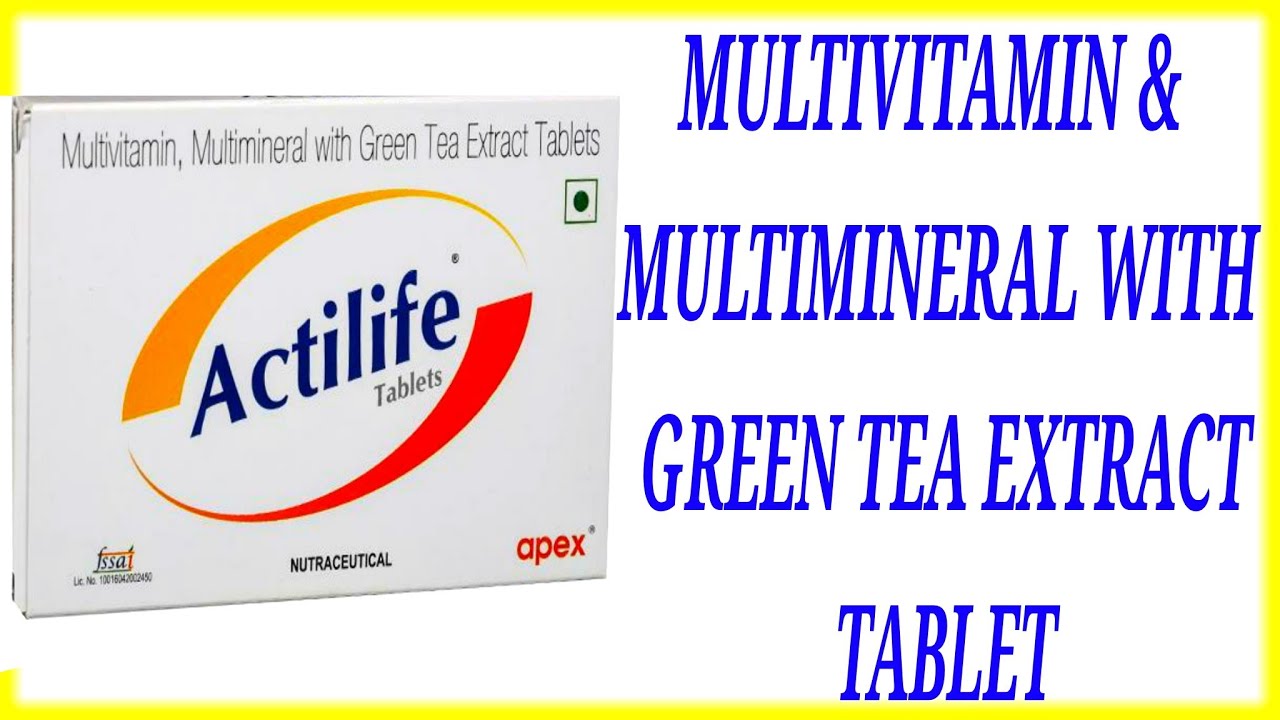 Actilife Tablet Benifits & Ingredients Use.MultiVitamin & MultiMineral