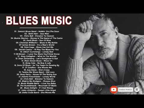 Blues Relaxing Music ♫ Top Blues Instrumental Songs ♫ Blues Instrumental