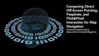 Comparing Direct Off-Screen Pointing, Peephole, and Flick & Pinch Interaction for Map Navigation