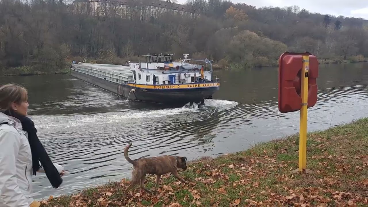 GMS Käthe Krieger Wendemanöver in Lengfurt
