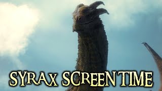 Syrax Screen Time - House of the Dragon ( Season 1 )