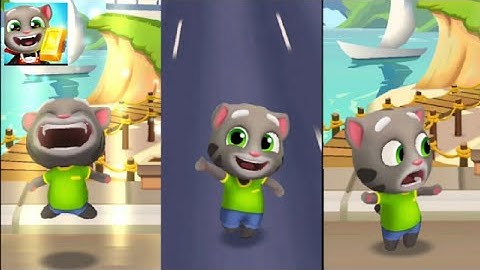 Talking Tom: Gold Run - All Levels Gameplay Android,ios (Part 4)