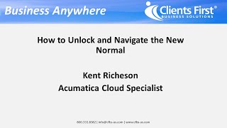 Acumatica Business Anywhere Software - Navigate the New Normal screenshot 2