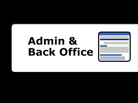 VMS: Back Office Administration