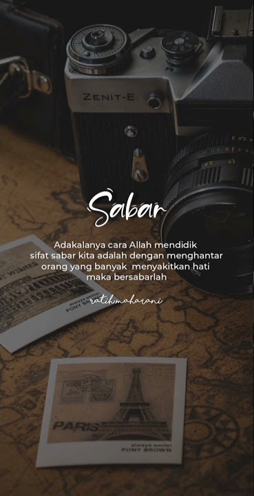 Story Wa // Sabar🤗