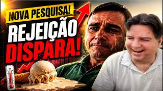 😂😂NOVA PESQUISA! REJEIÇÃO DISPARA. VÃO CENSURAR DE NOVO😂😂