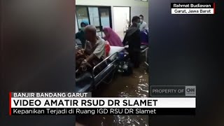 Saat Air Bah Banjir Bandang Garut Melanda RSUD dr. Slamet - Video Amatir