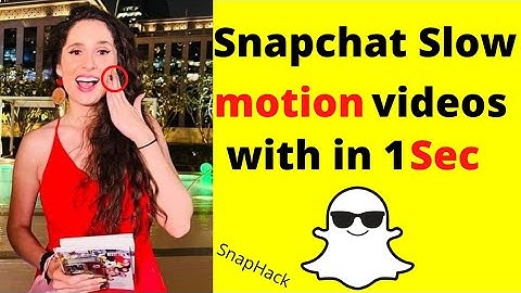 How to create Slow motion video in snapchat 2024 || Slow motion video kaise banaye 2024