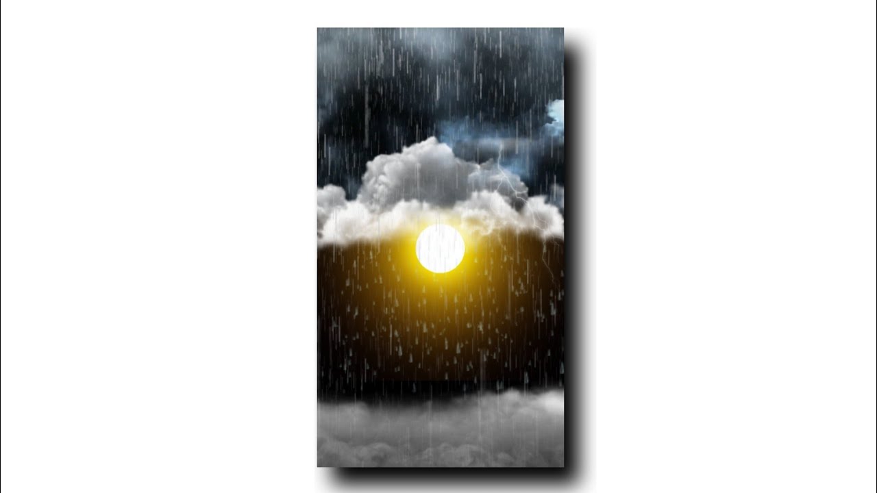 Sky Sunset - Tamplate video background | light effect | kinemaster template black screen status