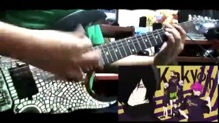 Video thumbnail of "TAB【Prince of Stride】-【Strider's High】Opening / Guitar Cover MusicG"