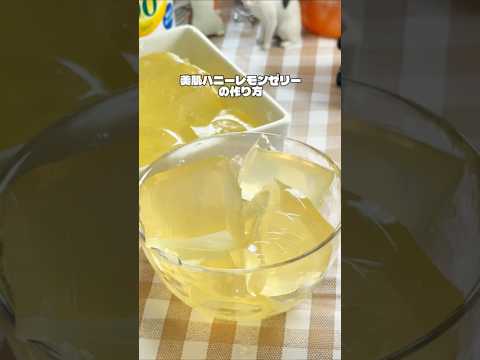 oyatu_enjoy_ellieのレシピ: 美肌ハニーレモンゼリーの作り方
