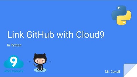 Link GitHub with Cloud9