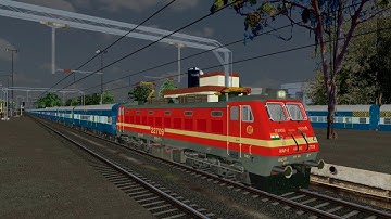 Chalisgaon Dhule Composite Passenger Part 1 | BG Pro Kalyan WCAM-2P | MSTS Open Rails Khandesh Route