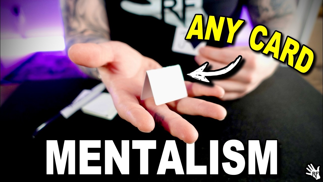 GUESS 3 Thought-of Playing Cards! (Mind Reading TUTORIAL)