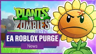 EA Takes Down Almost EVERY Plants vs Zombies ROBLOX GAME (News) | PvZ Roblox Purge screenshot 4