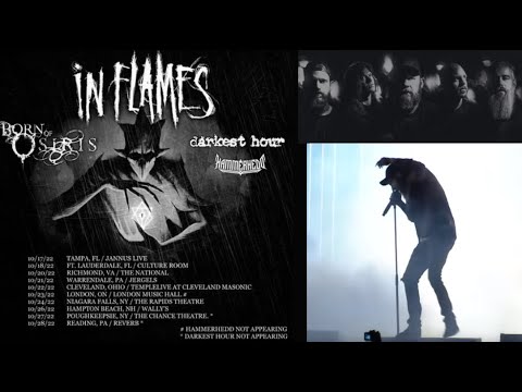 In Flames announce fall U.S. tour w/ Born Of Osiris, Darkest Hour and Hammerhedd