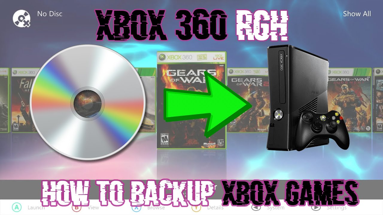 How to Backup Xbox Games to Hard Drive | Modded RGH Console Tutorial (Games On Demand & Disc Rips)