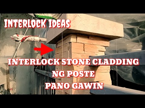 Video: Paano ka gumawa ng mga haligi ng stone veneer?