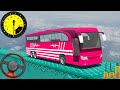 Impossible Bus Stunt Driving 2024 - Mega Ramp Racing Driving Simulator - Android GamePlay