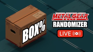 MGS1 Randomized...But in a BOX