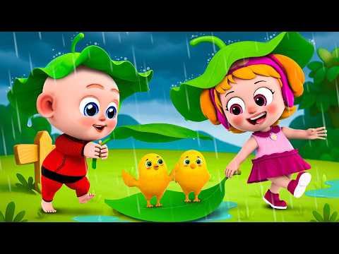 Rain Rain Go Away! 🌈 Baby Plays with Cute Animals 🐤🦆🐶🐷 Kids Songs & Nursery Rhymes ✨ JACK