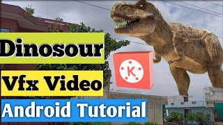 Jurassic world Dinosour Vfx video Tutorial in Android | Kinemaster video Editing |2020 screenshot 3
