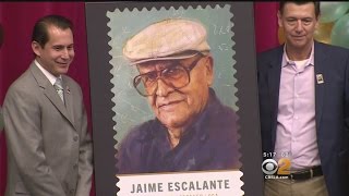 Dedication Ceremony Held For Stamp Honoring Legendary East LA Math Teacher