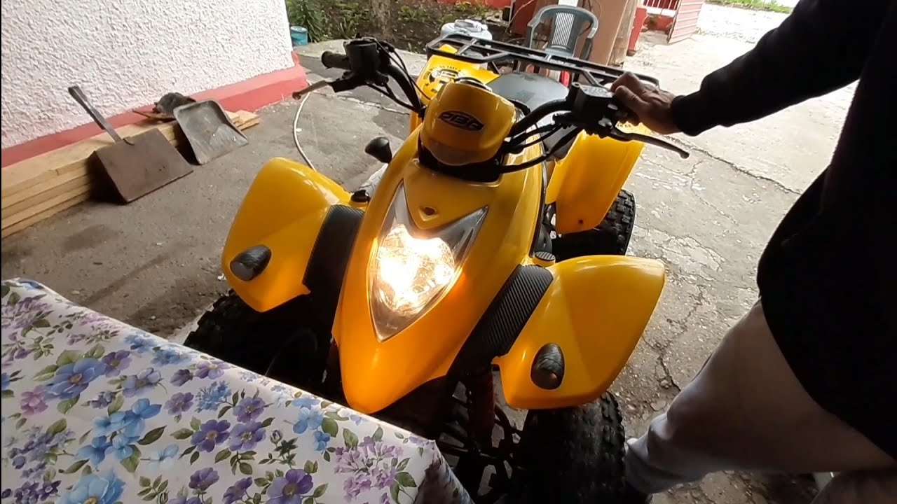 Lui Darius îi e fică să urce pe 💥ATV-UL 250CC KYMCO KXR ‼️